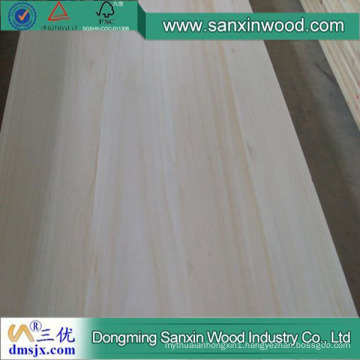 Edge Glued Paulownia Solid Wood Panel